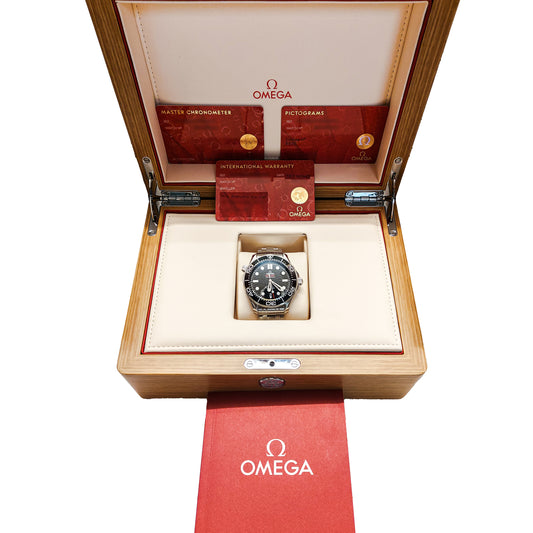Omega Chronometer 3000 Automatic Stainless Steel Watch – Black Dial with Box | Luxury Timepiece