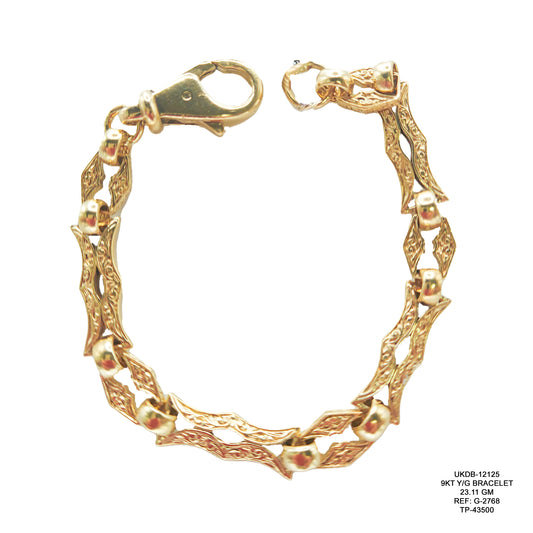 9KT Yellow Gold Bracelet