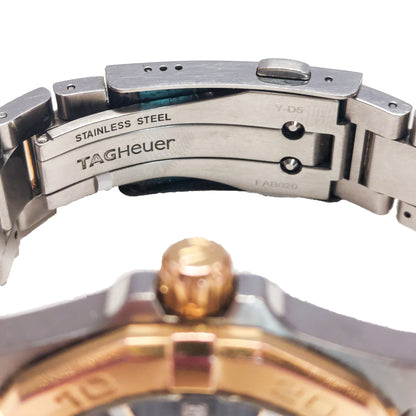 TAG Heuer Aquaracer Automatic Two-Tone Men’s Watch – Luxury Stainless Steel Diver Timepiece