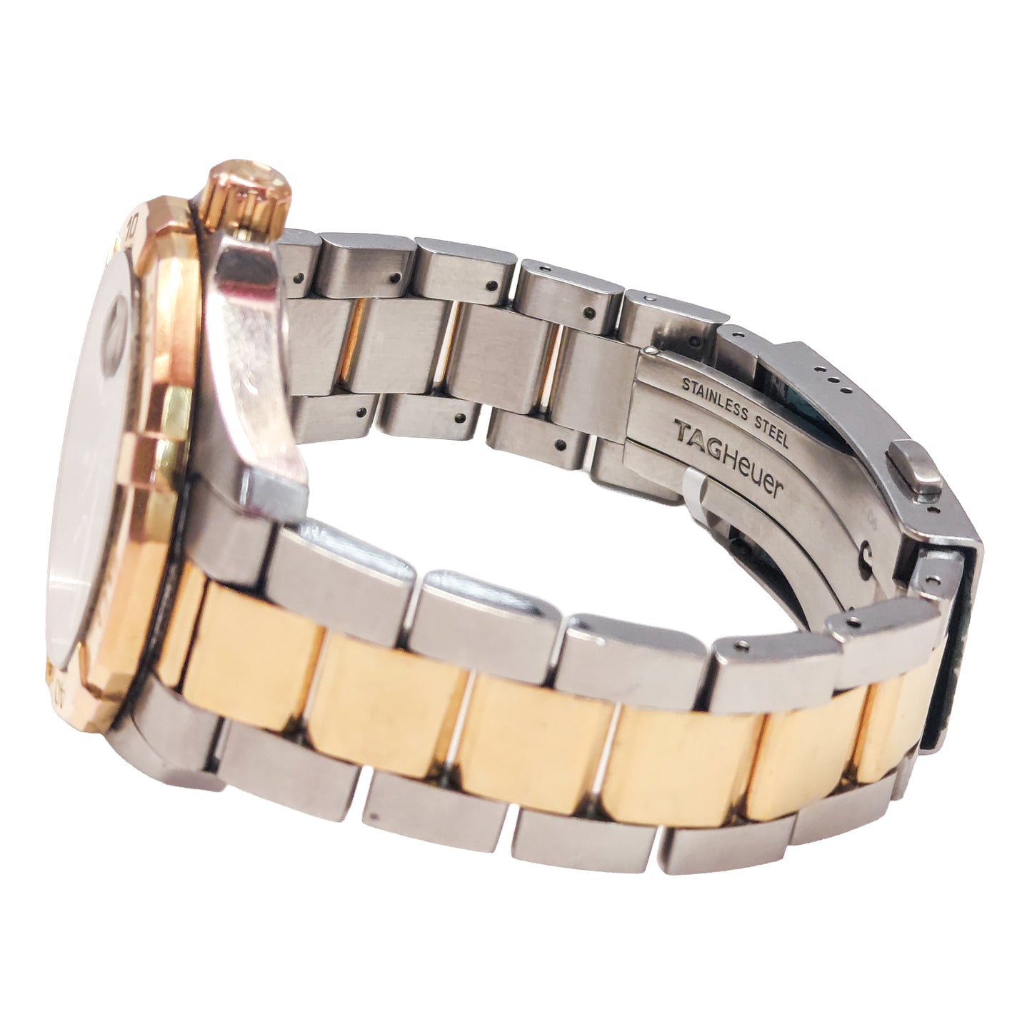 TAG Heuer Aquaracer Automatic Two-Tone Men’s Watch – Luxury Stainless Steel Diver Timepiece