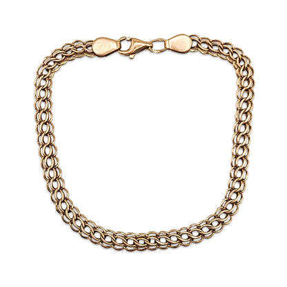 14KT Yellow Gold Designer Bracelet 8.98GM – Elegant Premium Gold Bracelet