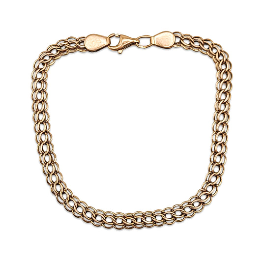 14KT Yellow Gold Designer Bracelet 8.98GM – Elegant Premium Gold Bracelet