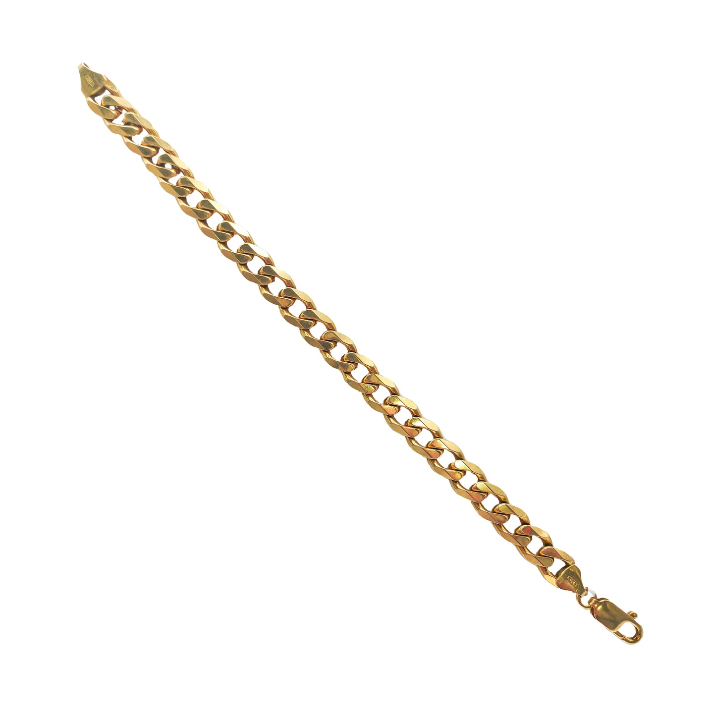 Curb Bracelet in 9KT Yellow Gold | Elegant Gold Bracelet 23.86 GM