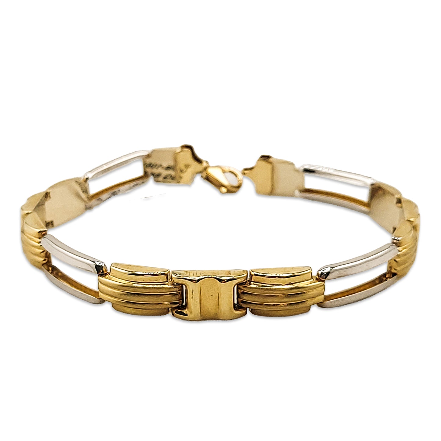 14KT Yellow Gold Designer Bracelet 8.17GM – Elegant Luxury Gold Bracelet