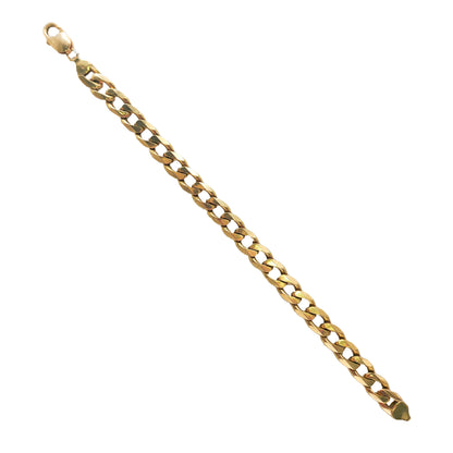 Curb Bracelet in 14KT Yellow Gold | Luxury Gold Bracelet 27.75 Gram