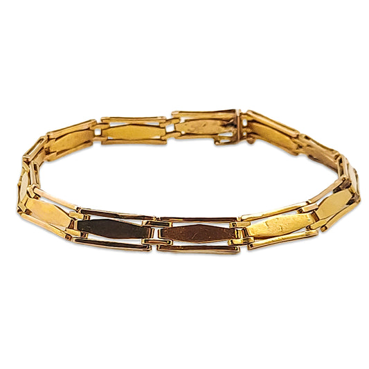 14KT Yellow Gold Designer Bracelet 11.00GM – Elegant Luxury Gold Bracelet