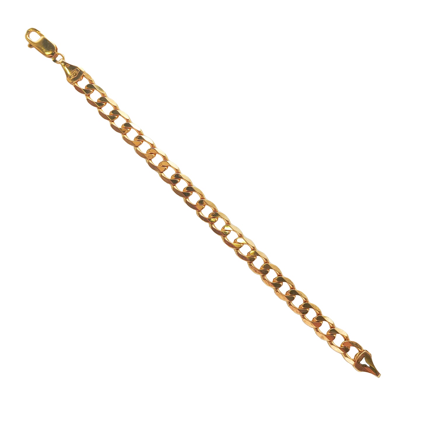 Yellow Gold Curb Bracelet 15.04GM – Premium Classic Gold Bracelet for Men
