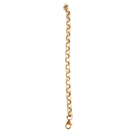 Belcher Bracelet in 9KT Yellow Gold | Classic Gold Bracelet 15.81 GM