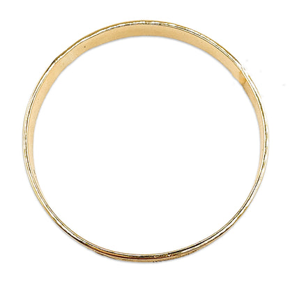 9KT Yellow Gold Pattern Bangle 26.85GM – Elegant Designer Gold Bracelet