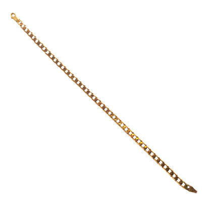 Curb Bracelet in 9KT Yellow Gold | Lightweight Gold Bracelet 7.78 Gram