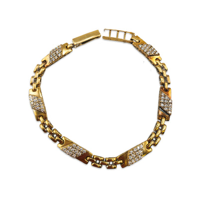 18KT Yellow Gold Designer Bracelet 20.50GM – Heavy Luxury Gold Bracelet