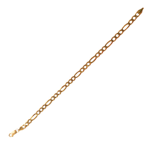 Curb Bracelet in 9KT Yellow Gold | Elegant Gold Bracelet 10.55 GM