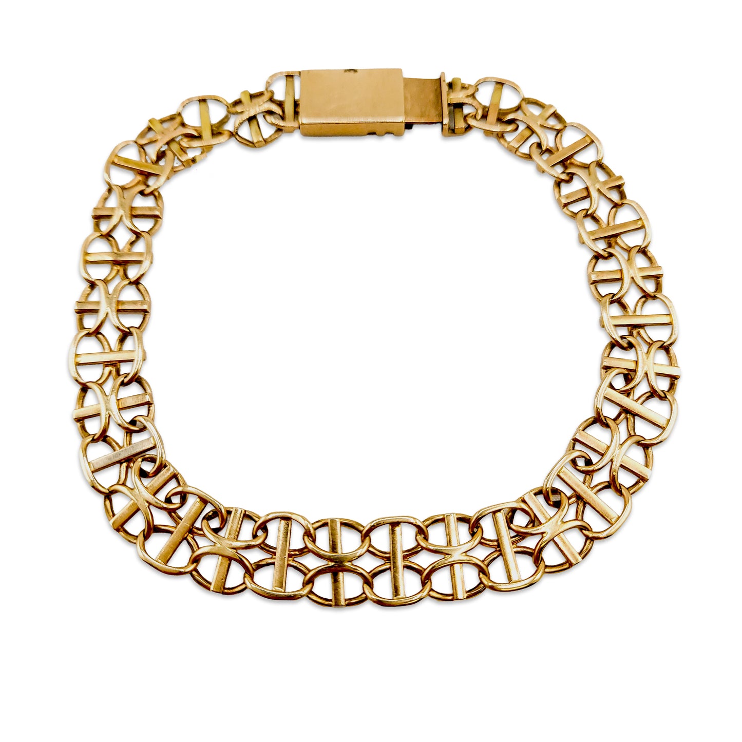 14KT Yellow Gold Designer Bracelet 19.80GM – Heavy Luxury Gold Bracelet