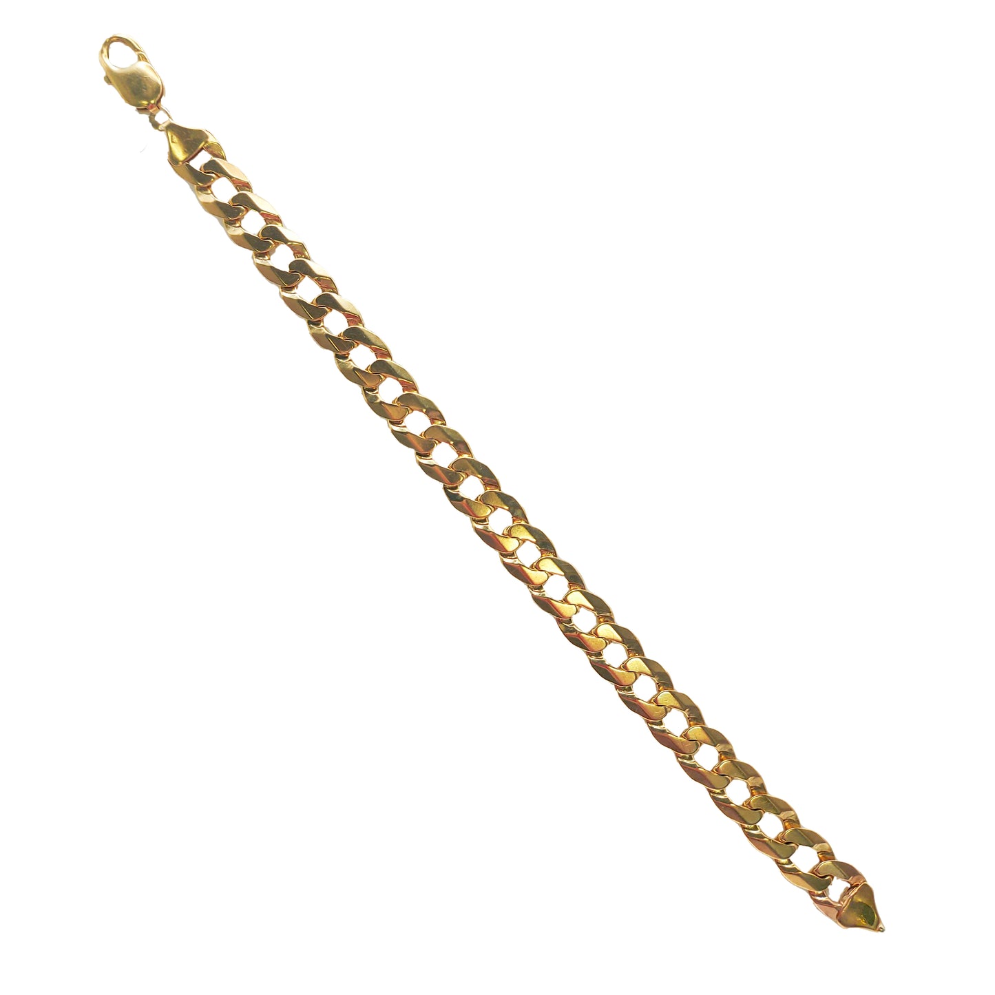 Curb Bracelet in 9KT Yellow Gold | Elegant Gold Bracelet 24.32 GM