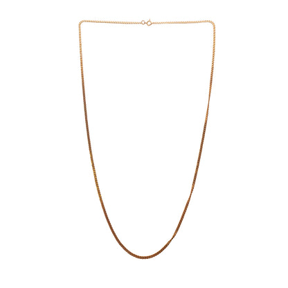 9KT Yellow Gold Curb Chain 7.57GM – Elegant Everyday Gold Chain