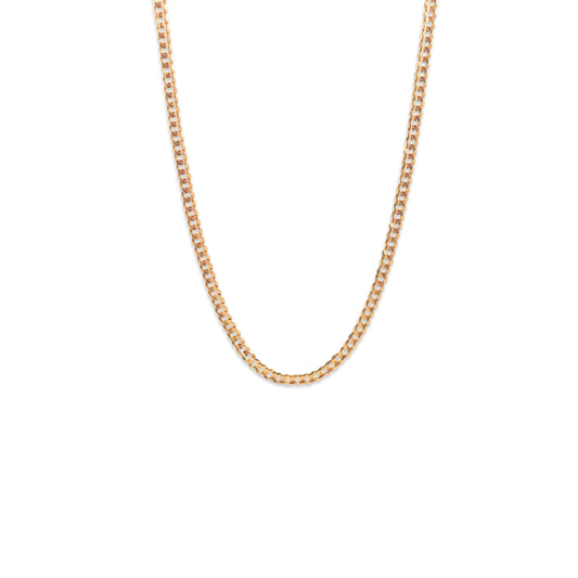 14KT Yellow Gold Curb Chain 7.62GM – Classic Luxury Gold Chain Necklace