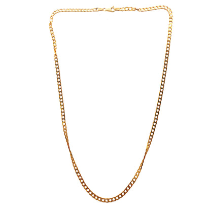 9KT Yellow Gold Curb Chain 13.17GM – Stylish Classic Gold Chain