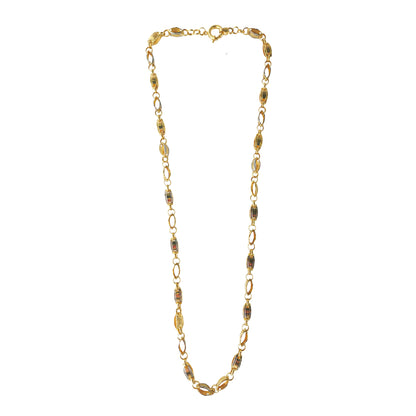 14KT Yellow Gold Versace Design Chain 10.16GM – Luxury Designer Gold Chain