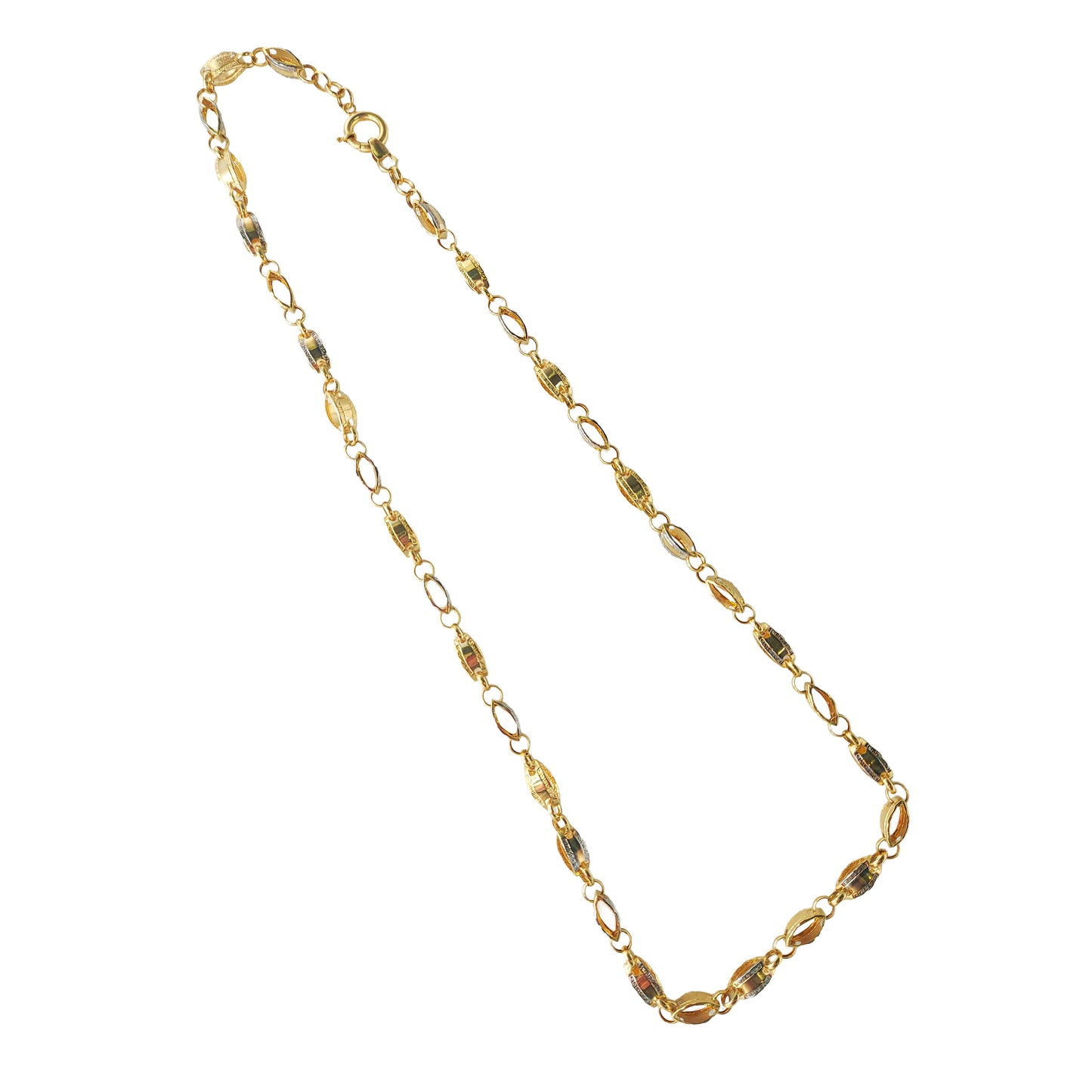 14KT Yellow Gold Versace Design Chain 10.16GM – Luxury Designer Gold Chain