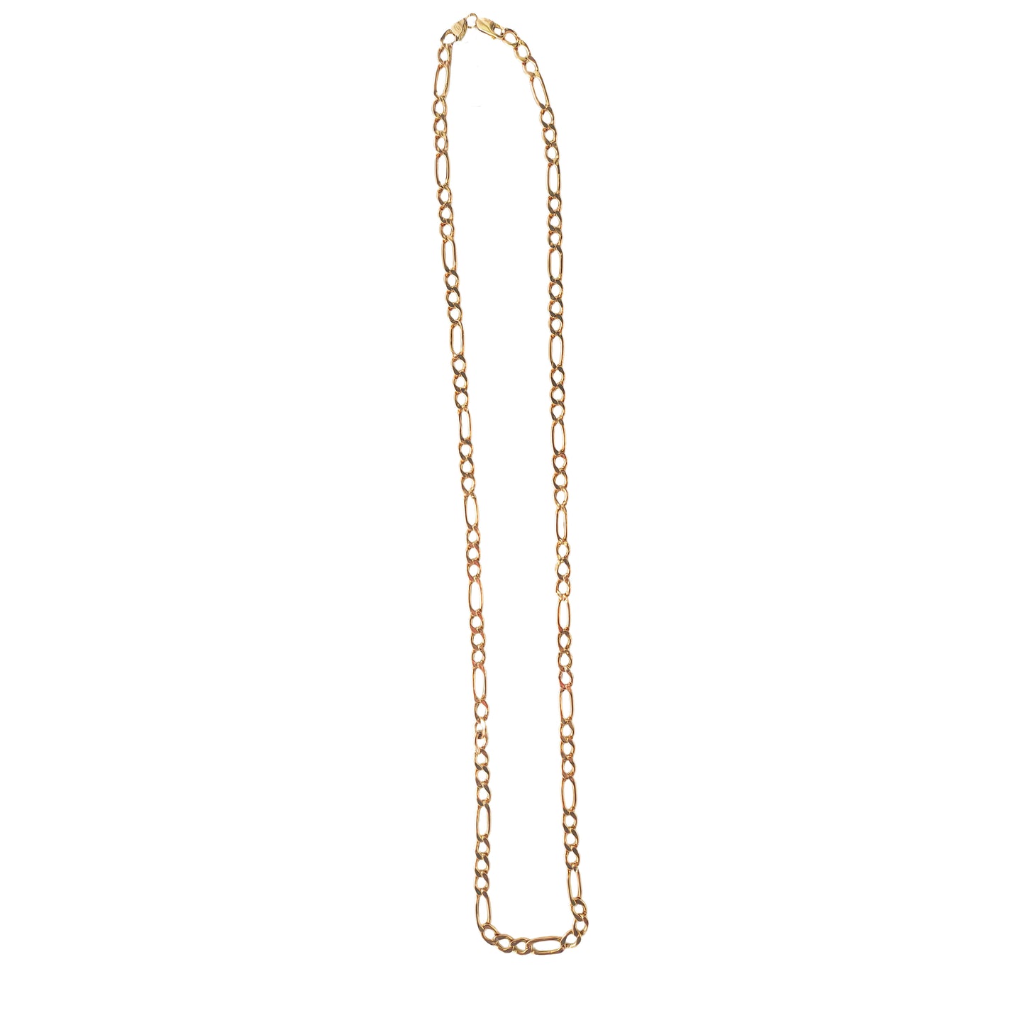 9KT Yellow Gold Figaro Chain 9.45GM – Elegant Classic Figaro Gold Chain
