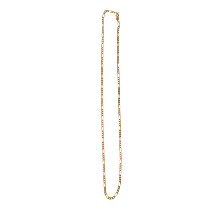 9KT Yellow Gold Figaro Chain 6.10GM – Elegant Lightweight Figaro Gold Chain