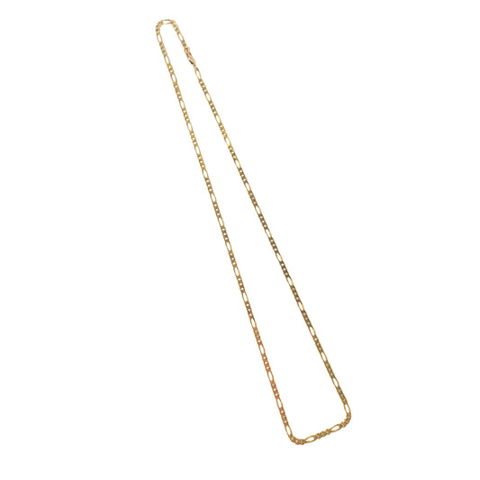 9KT Yellow Gold Figaro Chain 6.10GM – Elegant Lightweight Figaro Gold Chain