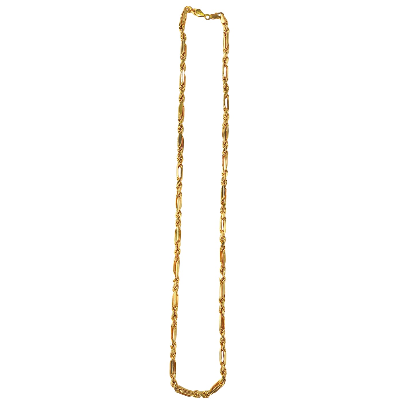 18KT Yellow Gold Designer Chain 16.80GM – Premium Luxury Gold Chain