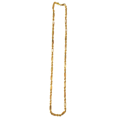 18KT Yellow Gold Designer Chain 16.80GM – Premium Luxury Gold Chain