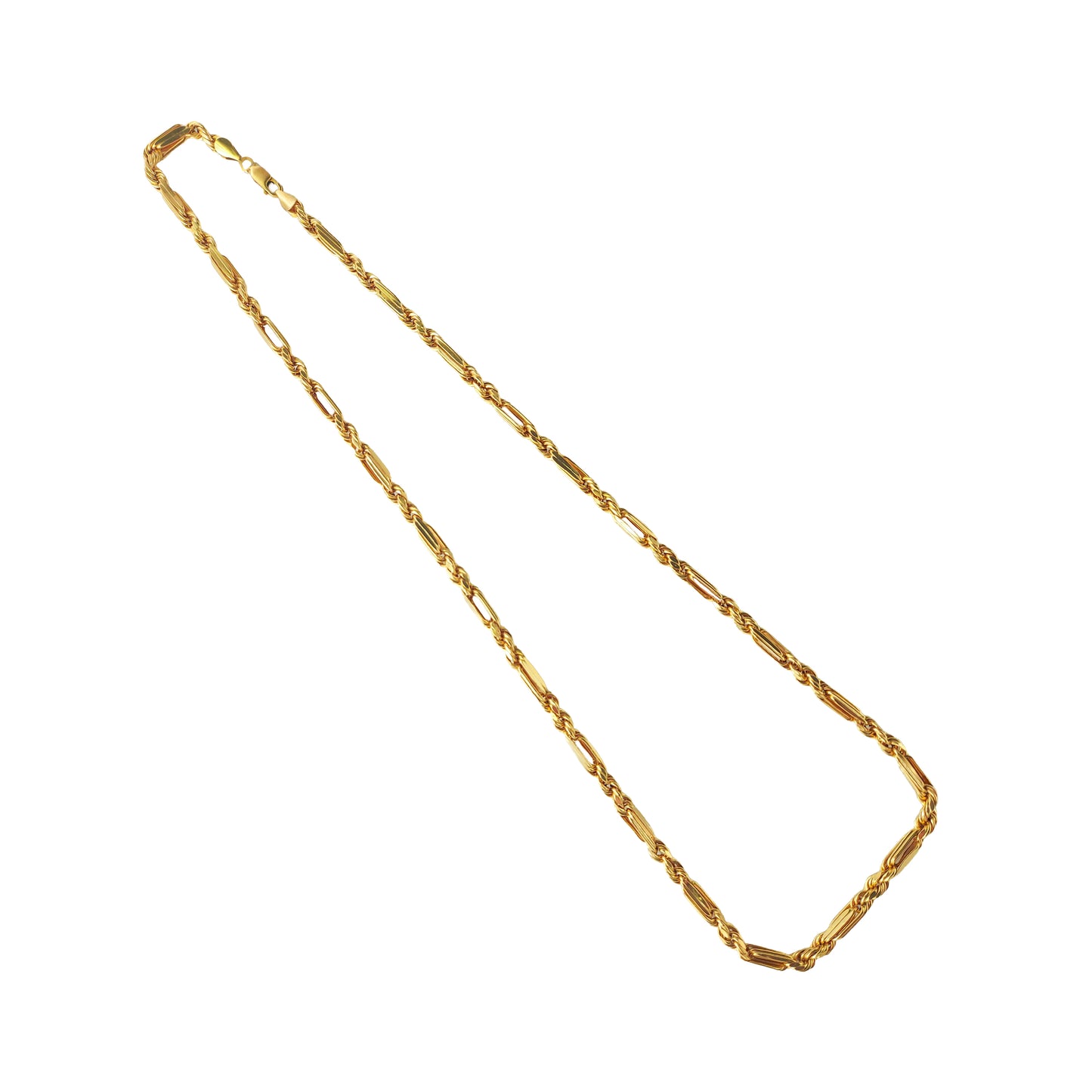 18KT Yellow Gold Designer Chain 16.80GM – Premium Luxury Gold Chain