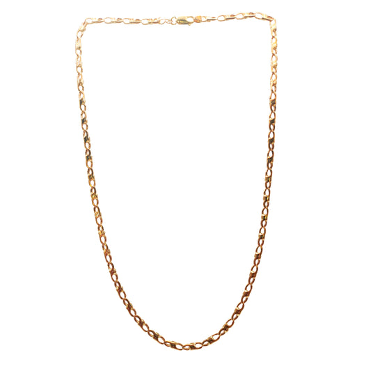 9KT Yellow Gold Fancy Design Chain 18.15GM – Elegant Luxury Gold Jewellery