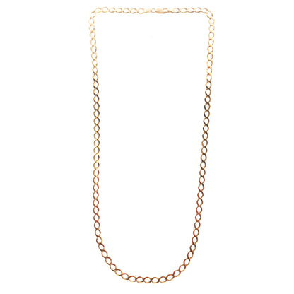 9KT Yellow Gold Cup Chain 11.37GM – Elegant Designer Gold Chain