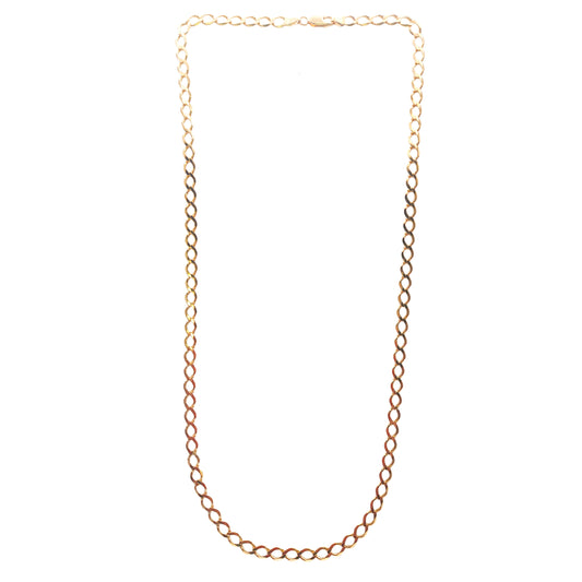9KT Yellow Gold Cup Chain 11.37GM – Elegant Designer Gold Chain
