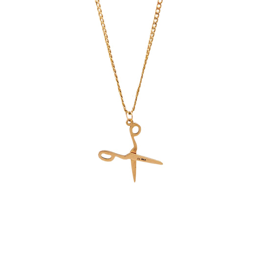 9KT Yellow Gold Curb Chain 1.84GM – Lightweight Classic Gold Chain Necklace