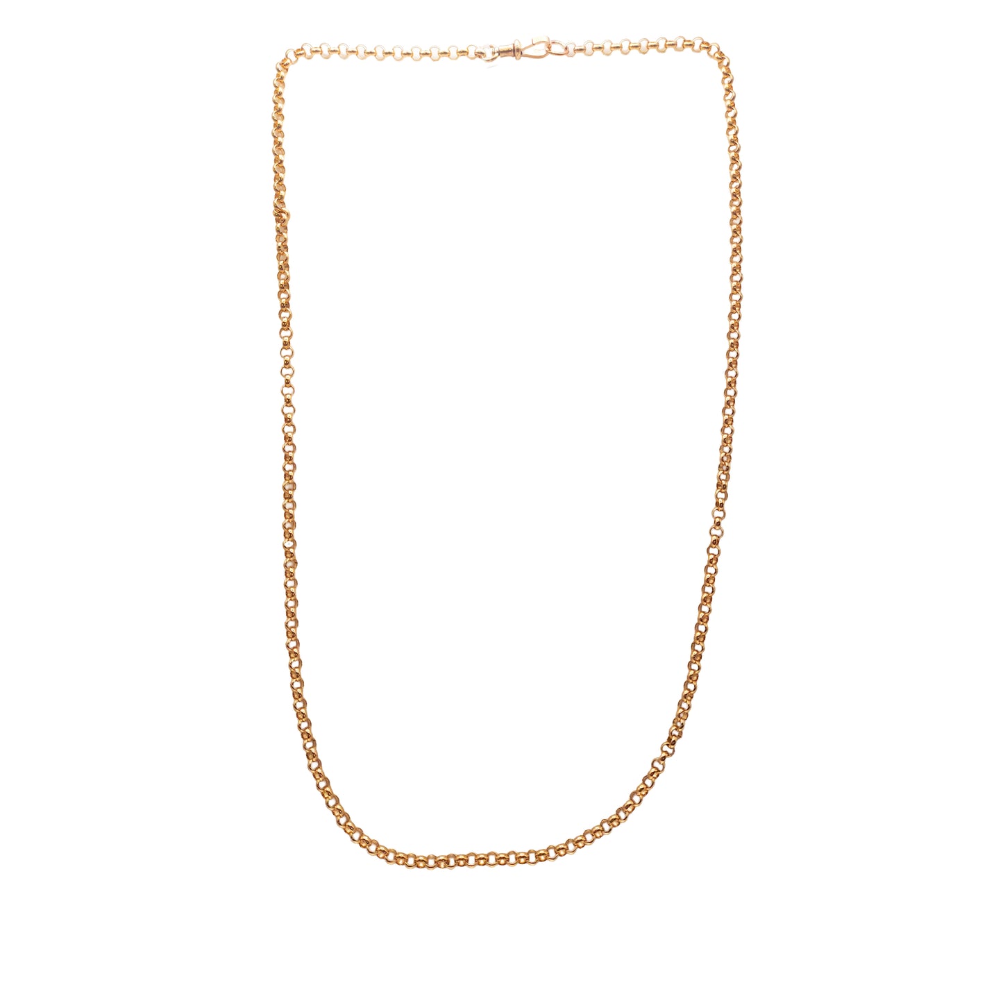 9KT Yellow Gold Belcher Chain 27.09GM – Classic Luxury Gold Chain