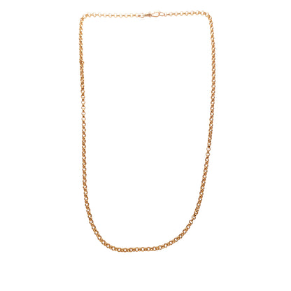 9KT Yellow Gold Belcher Chain 27.09GM – Classic Luxury Gold Chain