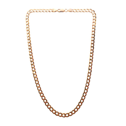 9KT Yellow Gold Curb Chain 11.58GM – Classic Elegant Gold Chain