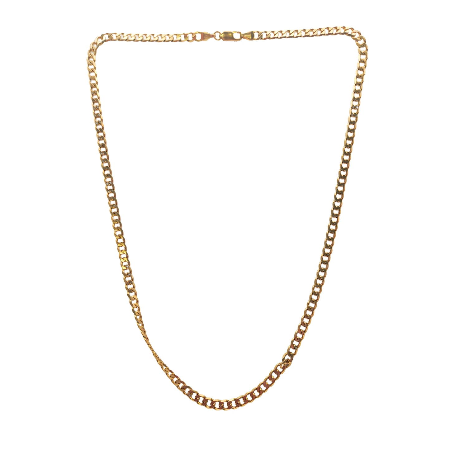 9KT Yellow Gold Curb Chain 15.35GM – Classic Luxury Gold Chain