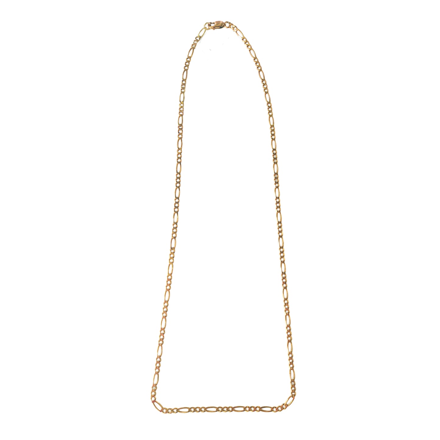 9KT Yellow Gold Figaro Chain 6.00GM – Classic Lightweight Gold Chain