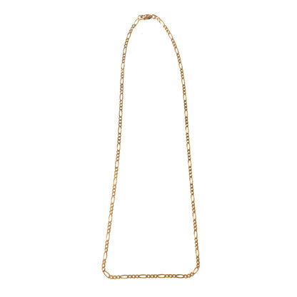 9KT Yellow Gold Figaro Chain 6.00GM – Classic Lightweight Gold Chain
