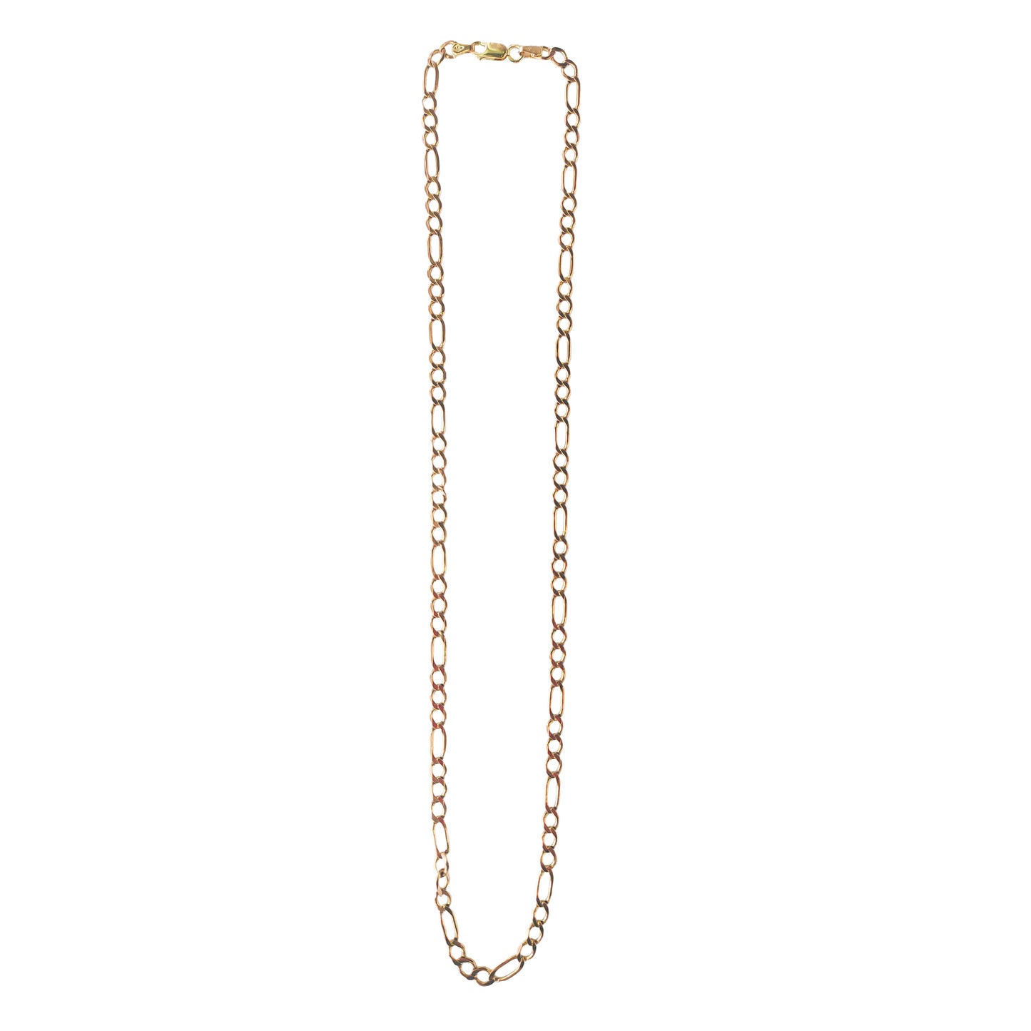 9KT Yellow Gold Figaro Chain 11.37GM – Timeless Luxury Gold Chain