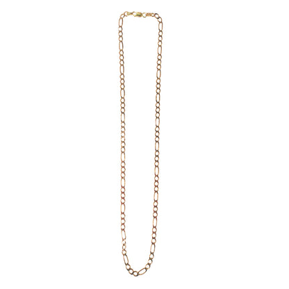 9KT Yellow Gold Figaro Chain 11.37GM – Timeless Luxury Gold Chain