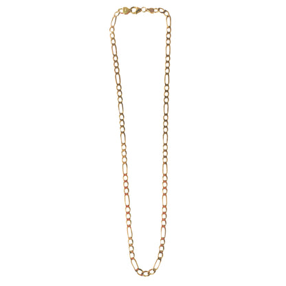9KT Yellow Gold Figaro Chain 8.91GM – Stylish Lightweight Figaro Gold Chain