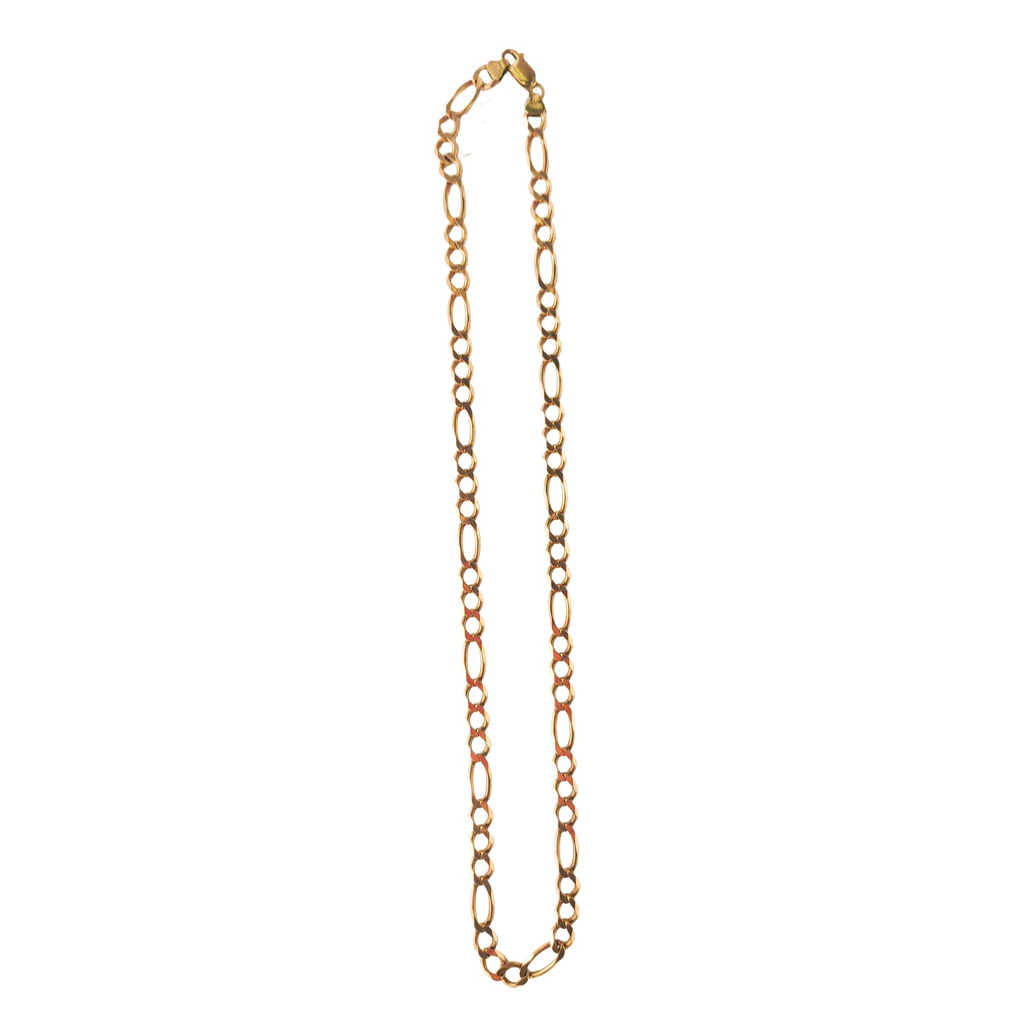 9KT Yellow Gold Figaro Chain 23.54GM – Premium Heavy Figaro Gold Chain