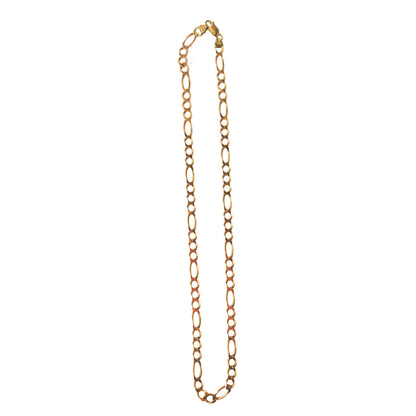 9KT Yellow Gold Figaro Chain 23.54GM – Premium Heavy Figaro Gold Chain