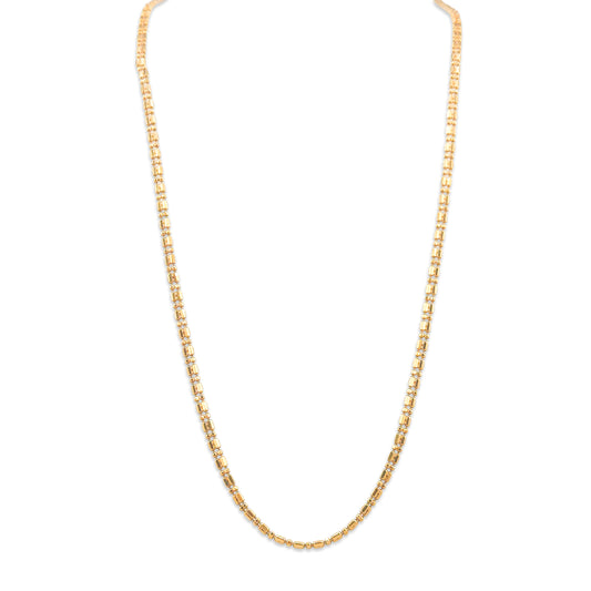 18KT Yellow Gold Designer Chain 6.75GM – Luxury Gold Chain Necklace for Men & Women