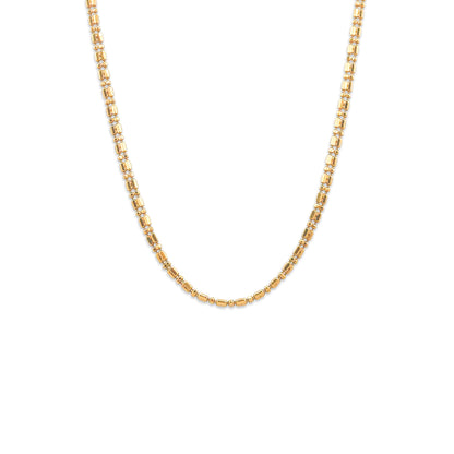 18KT Yellow Gold Designer Chain 6.75GM – Luxury Gold Chain Necklace for Men & Women