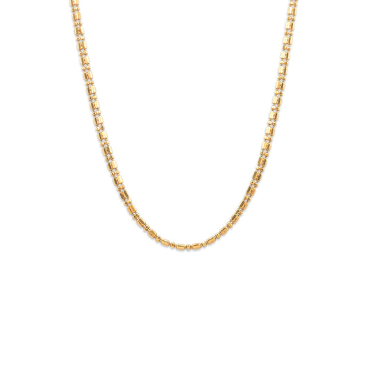 18KT Yellow Gold Designer Chain 6.75GM – Luxury Gold Chain Necklace for Men & Women