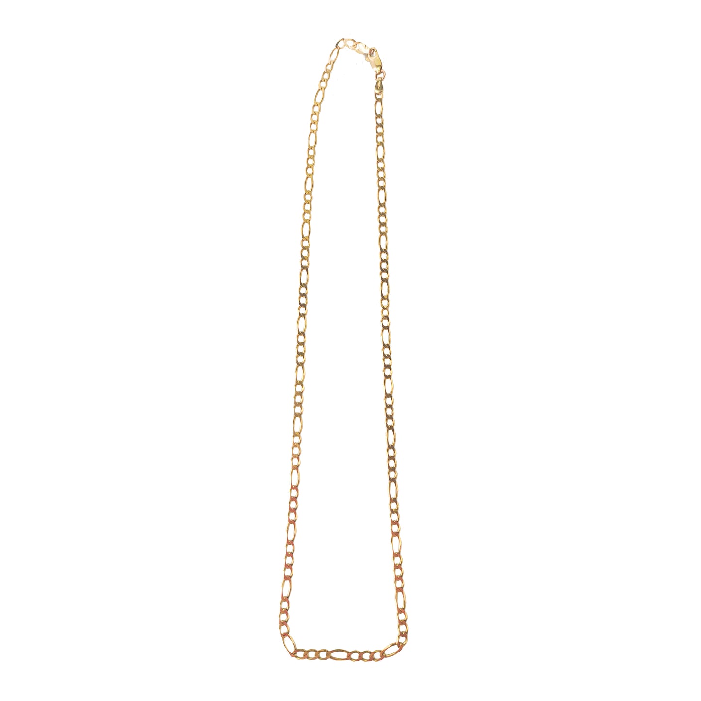 9KT Yellow Gold Figaro Chain 5.00GM – Elegant Lightweight Figaro Gold Chain