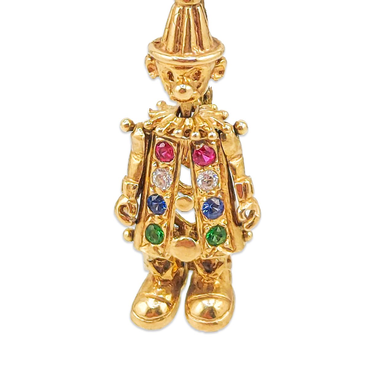 9KT Yellow Gold Barbie Doll Pendant 3.82GM – Elegant Designer Gold Doll Pendant