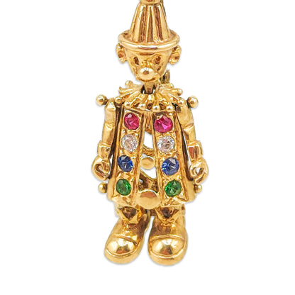 9KT Yellow Gold Barbie Doll Pendant 3.82GM – Elegant Designer Gold Doll Pendant